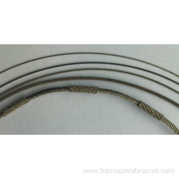 Diamond Polyurethane Foams Abrasive Cutting Wires Saw